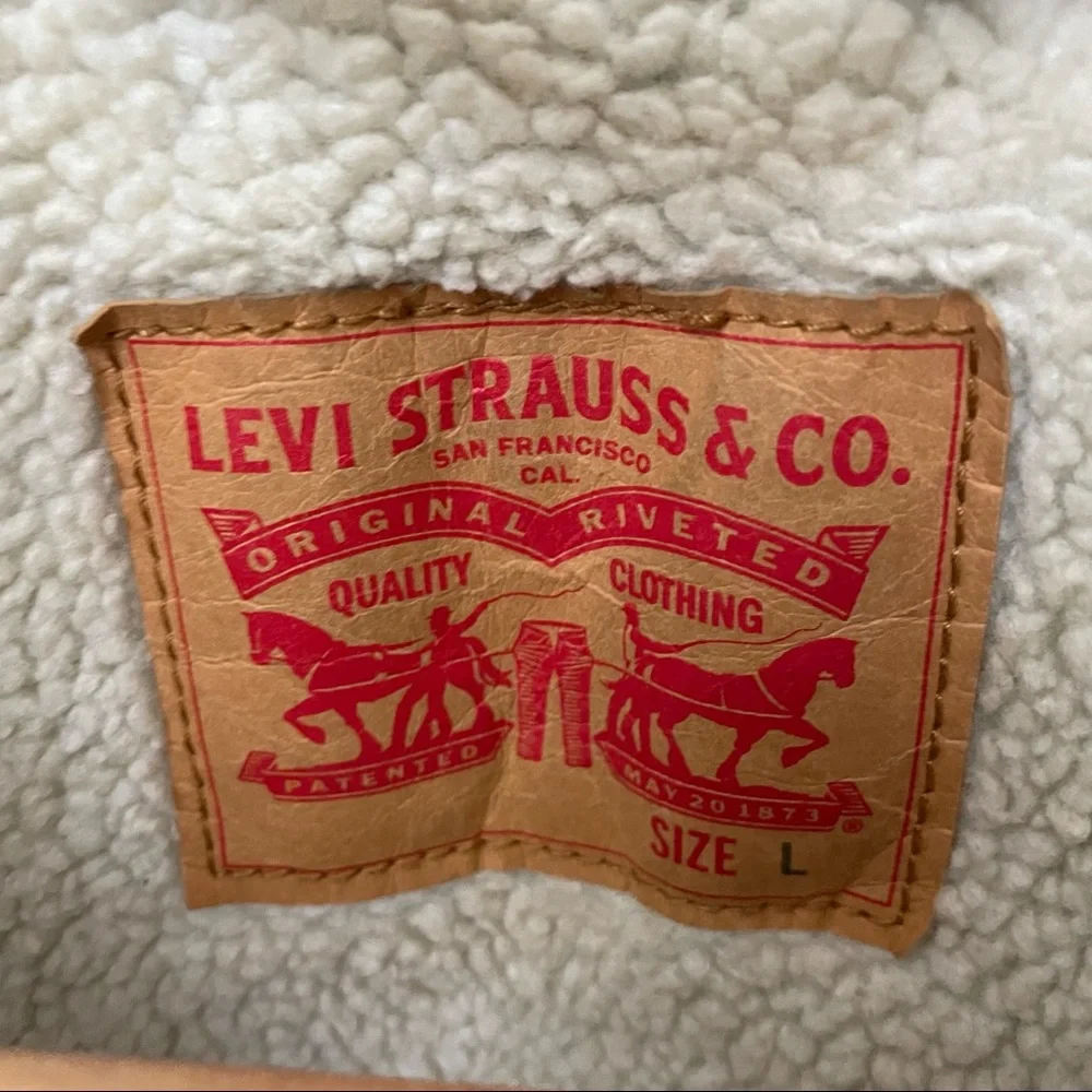 Levi’s Unisex Jacket Sherpa - Picture 3 of 12